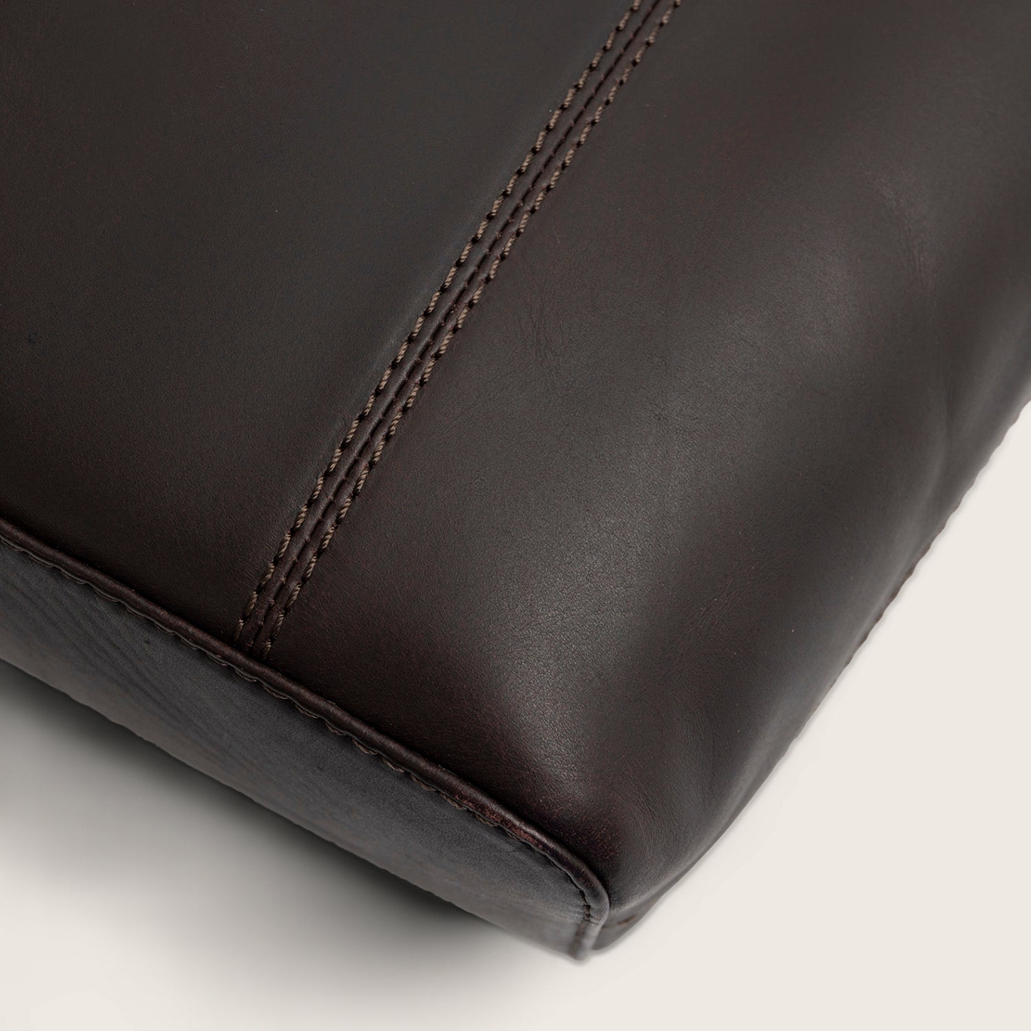 Sac Cabas en Cuir Marron Anira