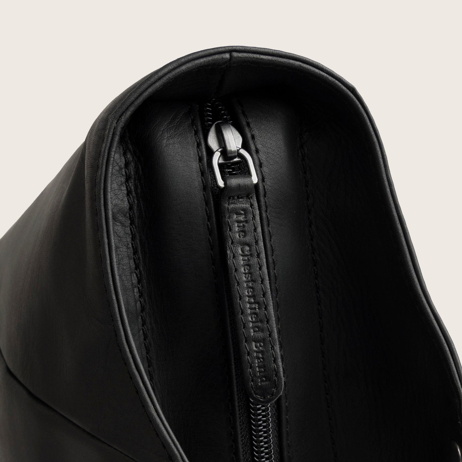 Sac Cabas en Cuir Noir Mireya