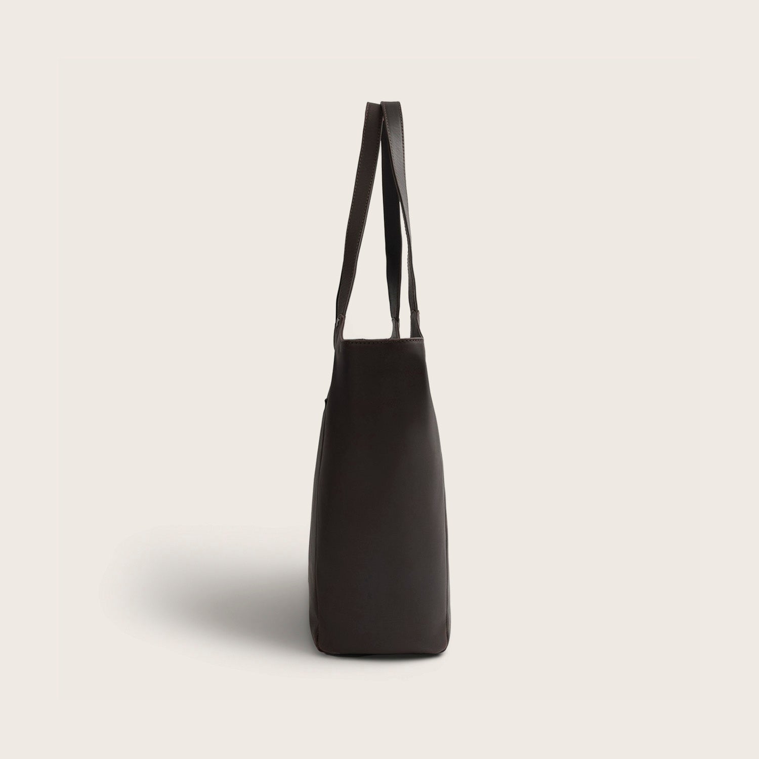 Sac Cabas en Cuir Marron Mireya