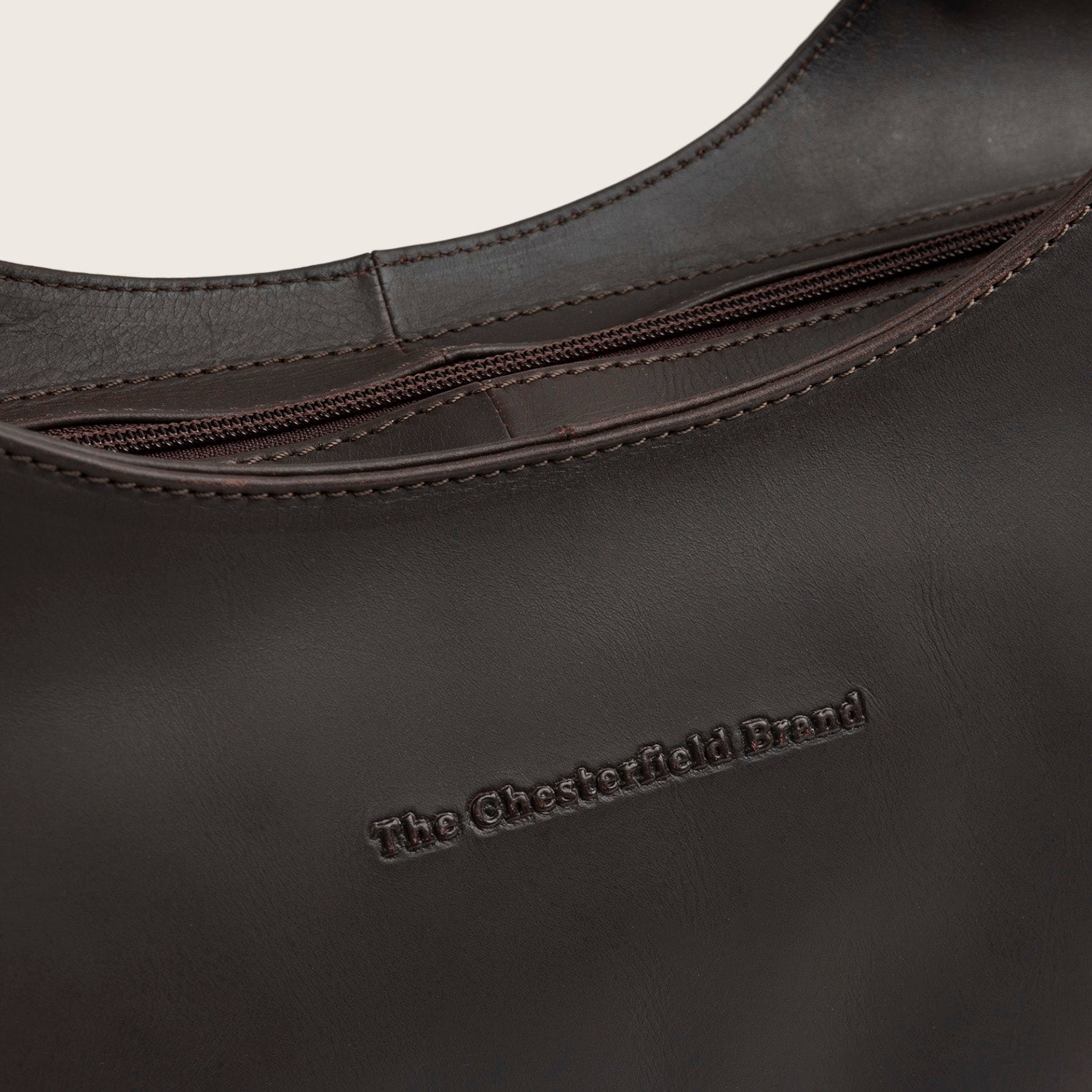 Sac Cabas en Cuir Marron Mireya