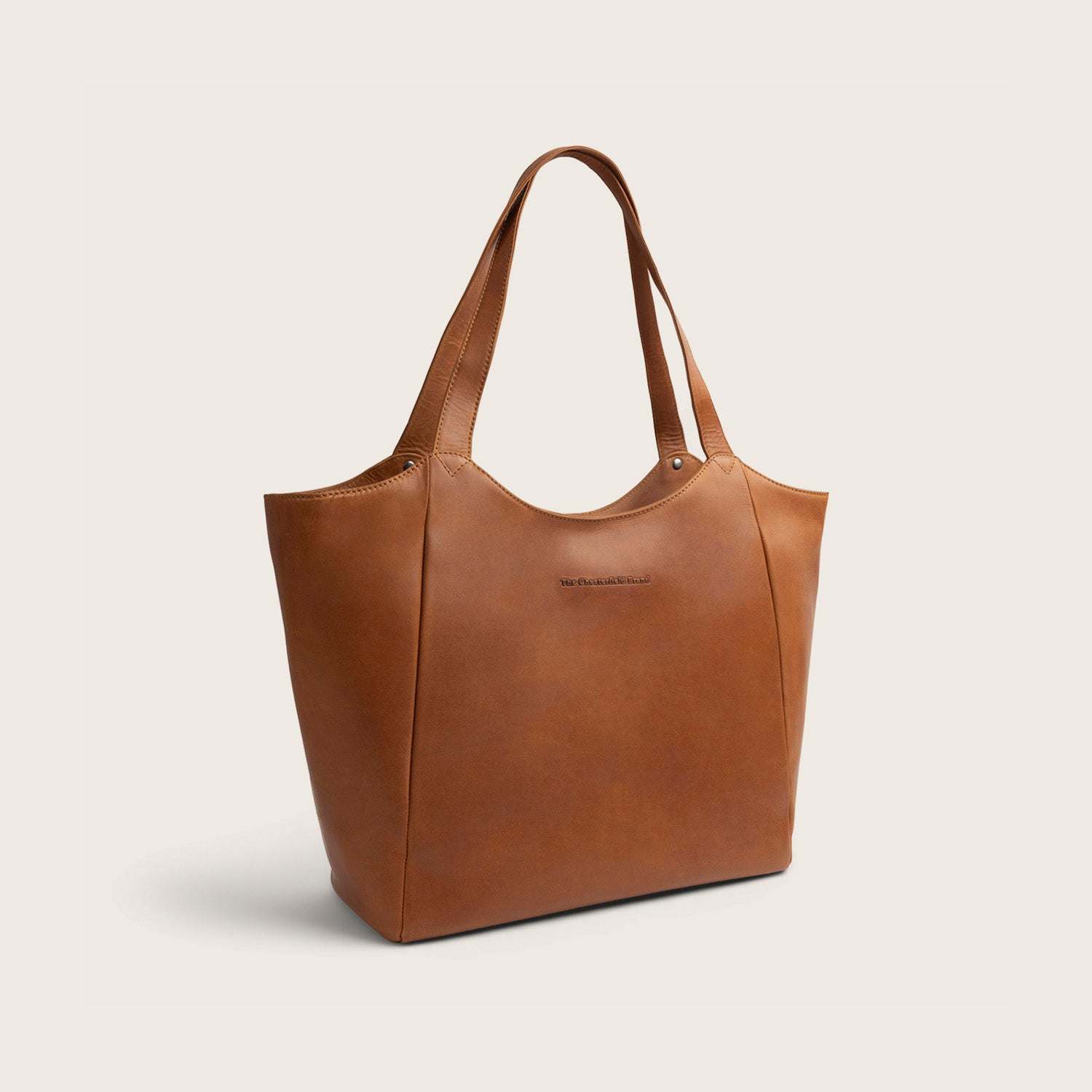 Sac Cabas en Cuir Cognac Mireya