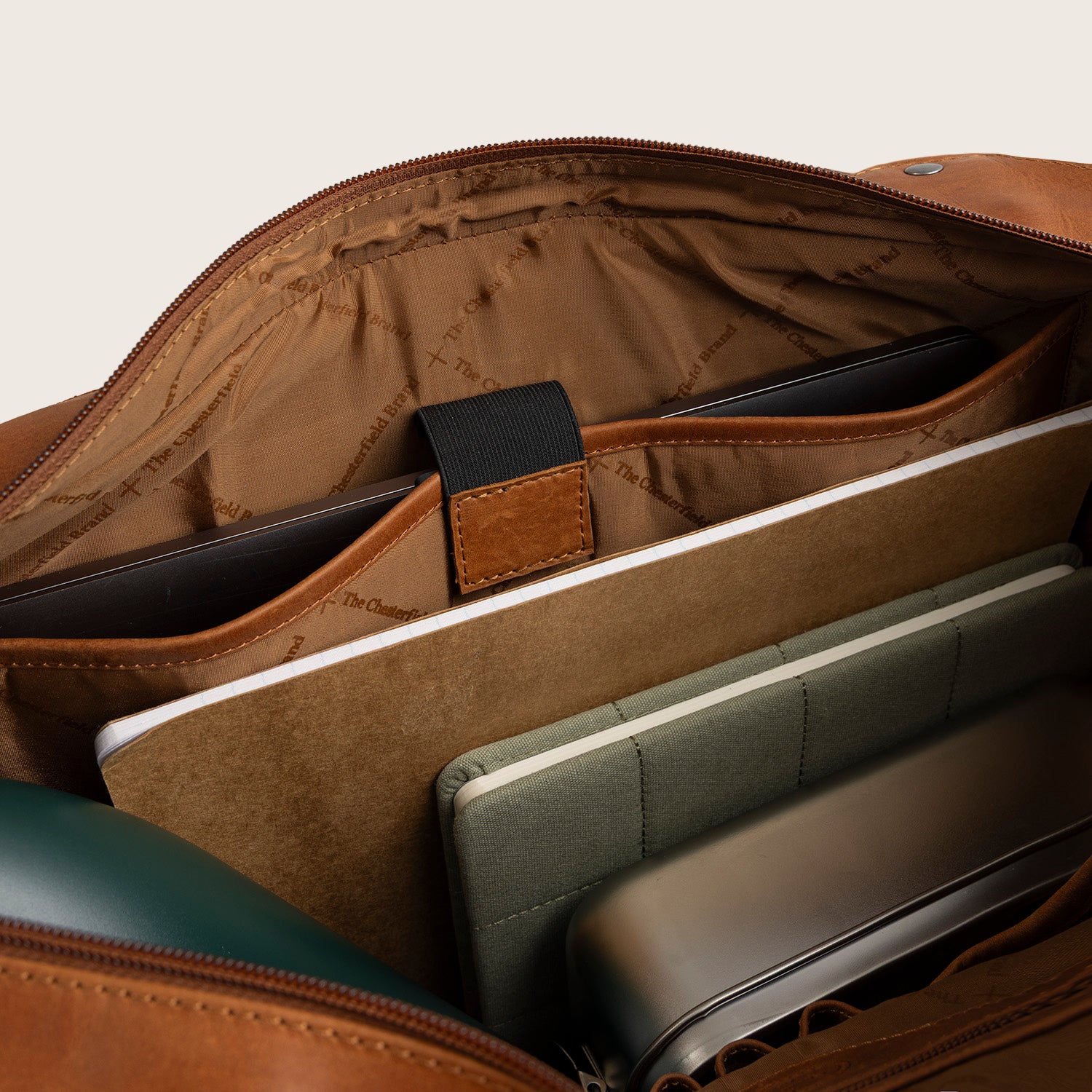 Sac Cabas en Cuir Cognac Mireya