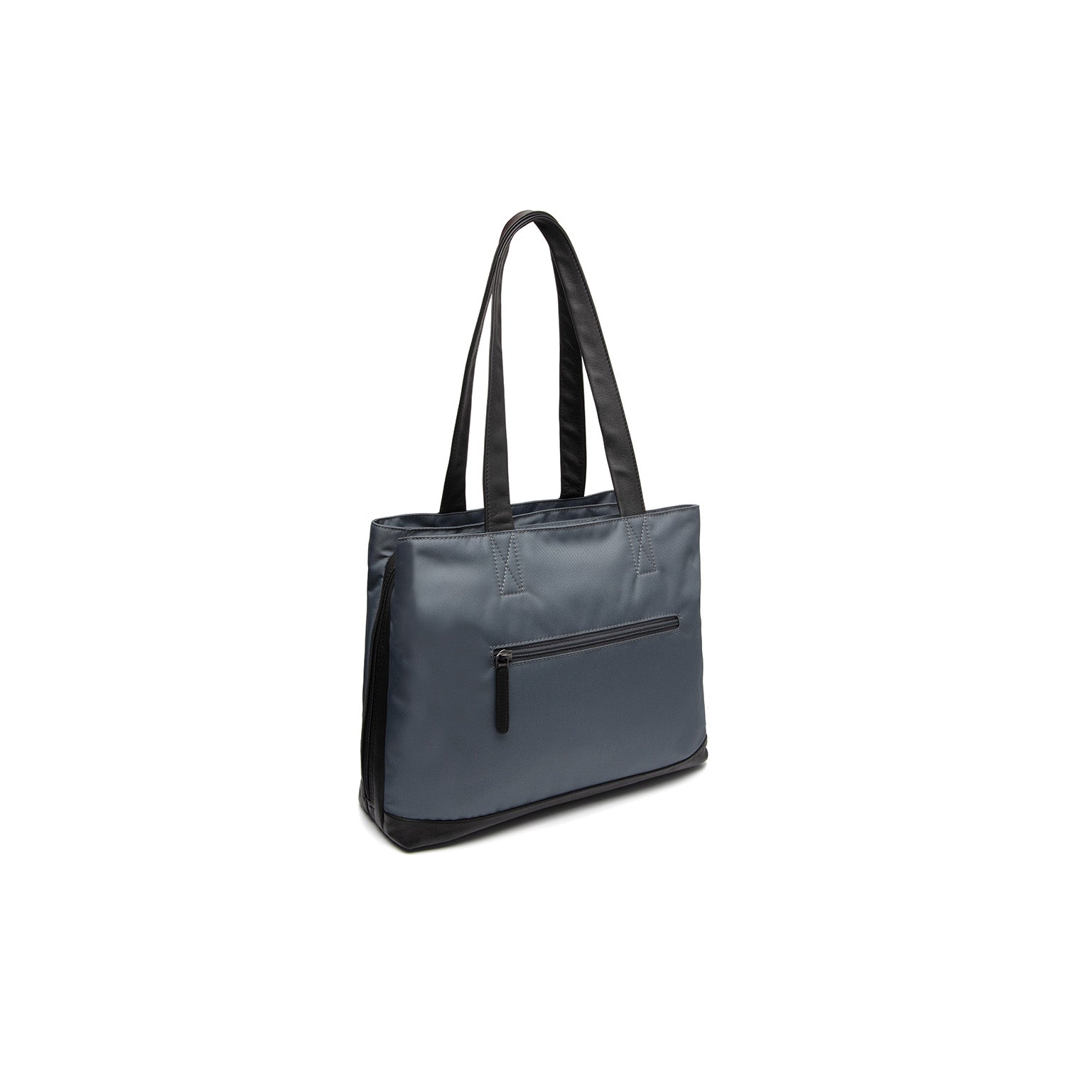 Leather Shopper Light Grey Lavik