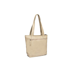 Cabas en Cuir Vert Océan Heatherly