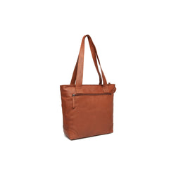 Cabas en Cuir Cognac Heatherly