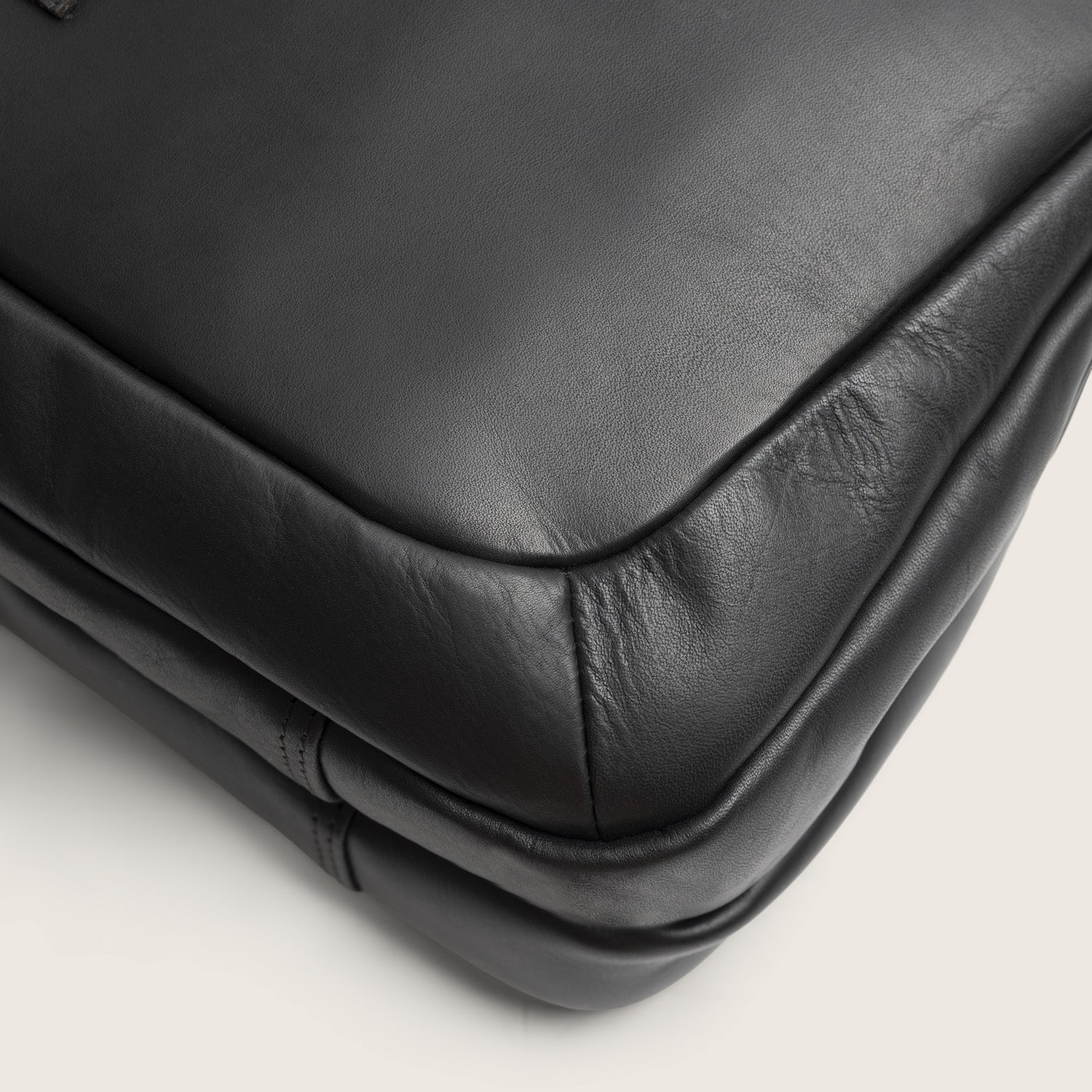 Leren Laptoptas Zwart Seth