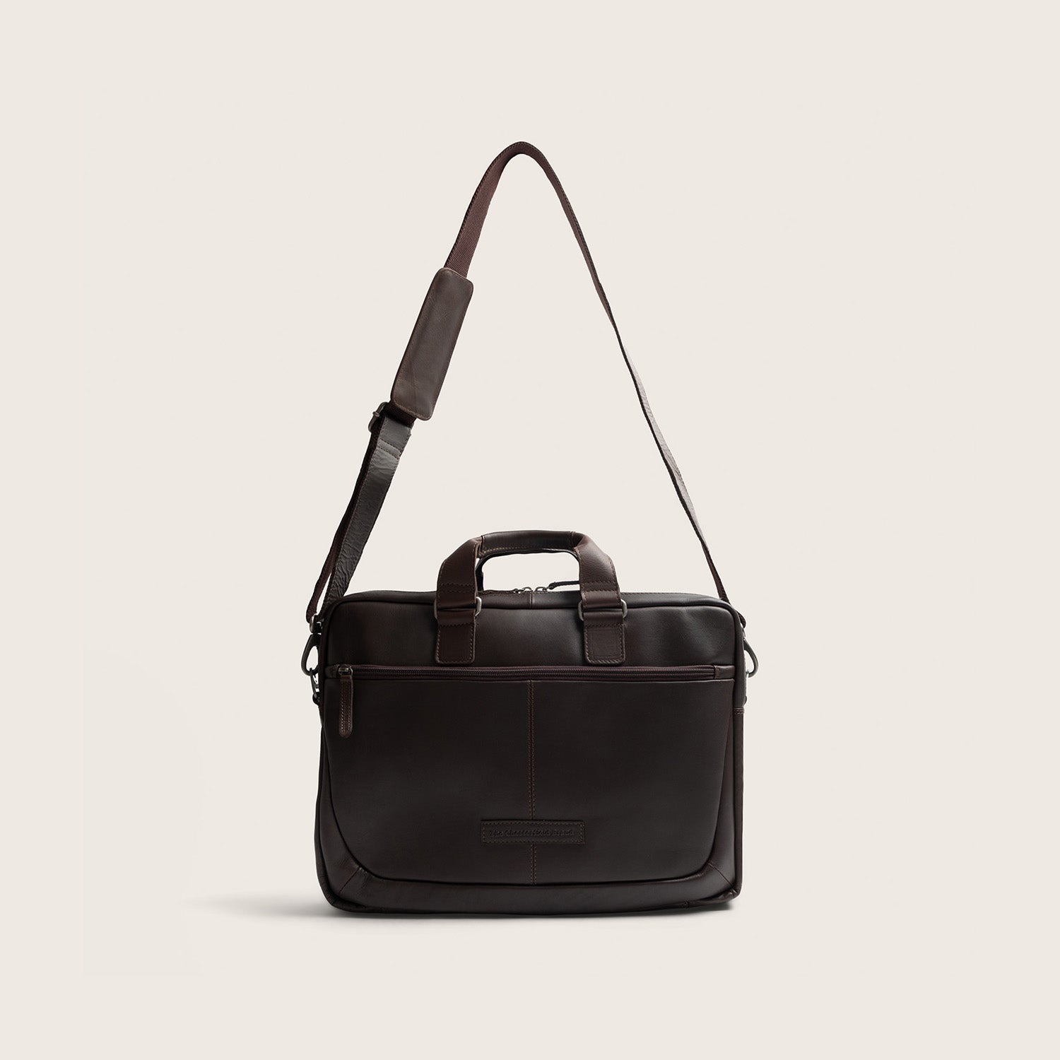 Sacoche Ordinateur en Cuir Marron Seth