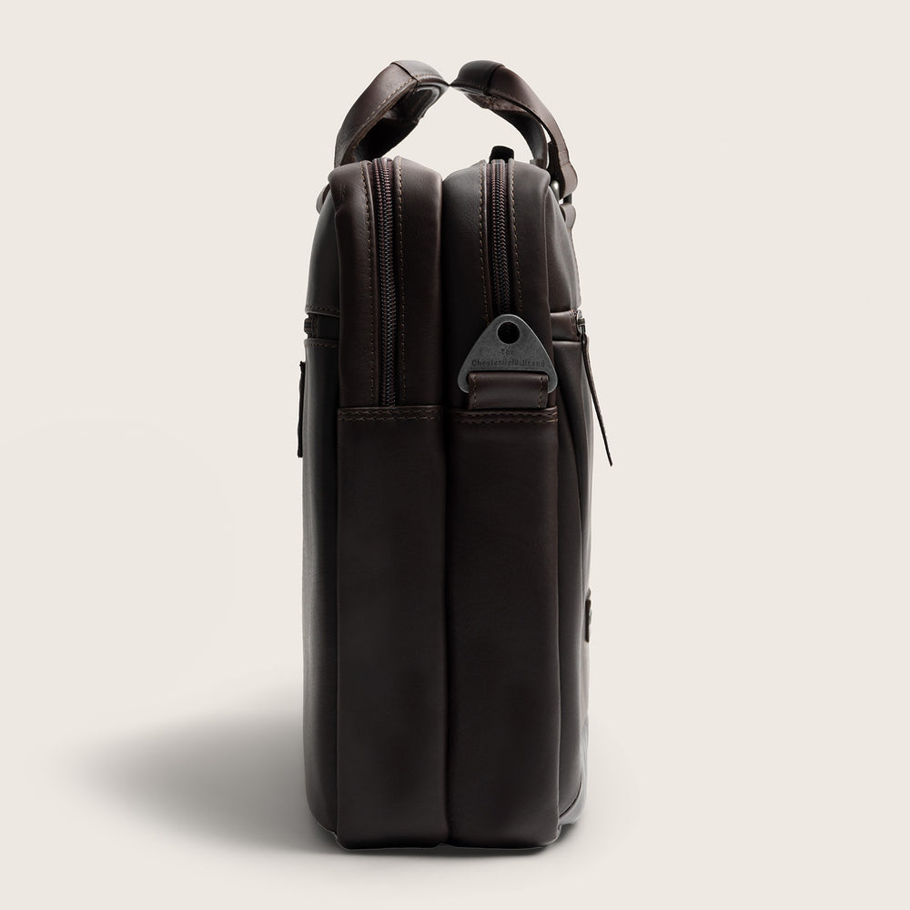 Leren Laptoptas Bruin Seth