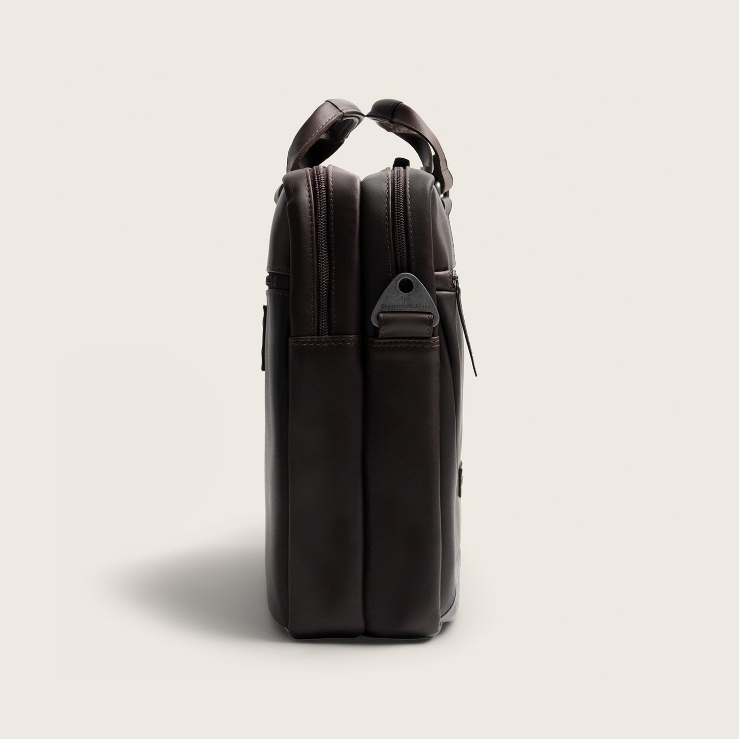 Sacoche Ordinateur en Cuir Marron Seth
