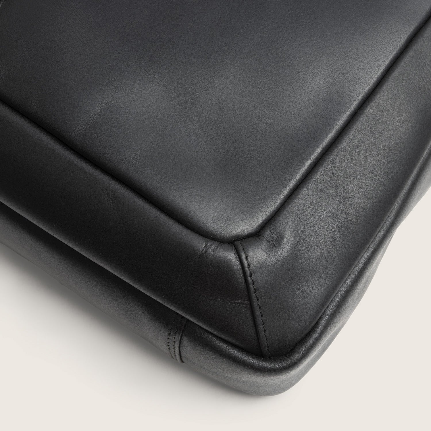 Leder Laptoptasche Schwarz Calvi