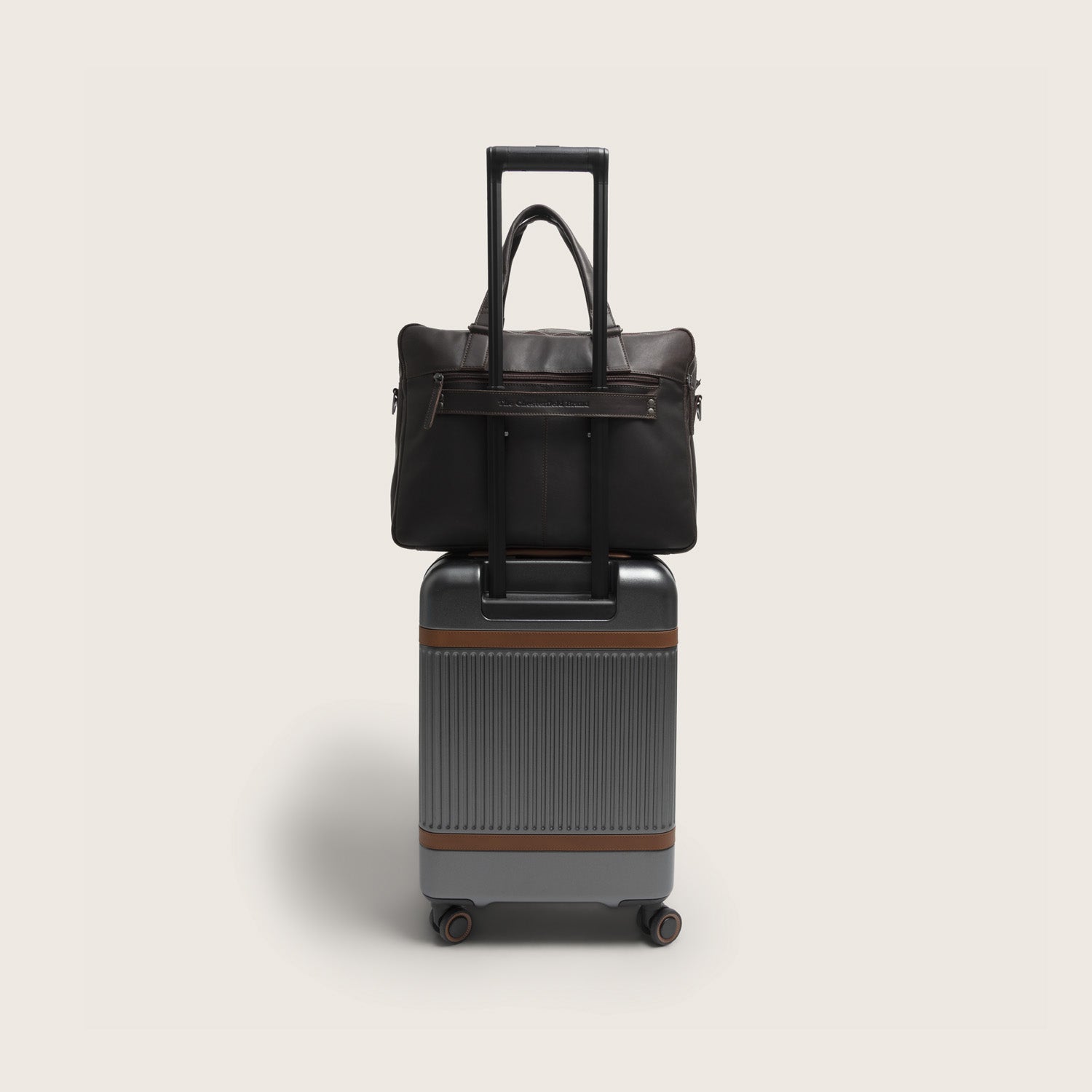 Leren Laptoptas Bruin Misha