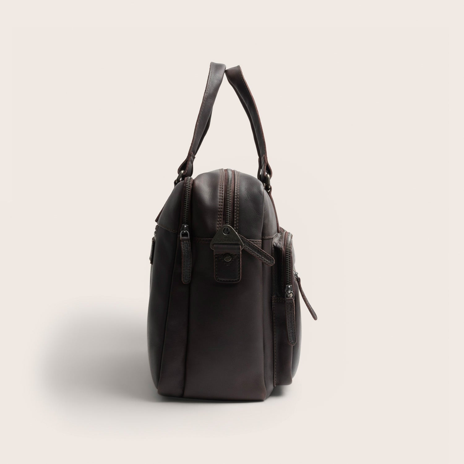 Leren Laptoptas Bruin Misha