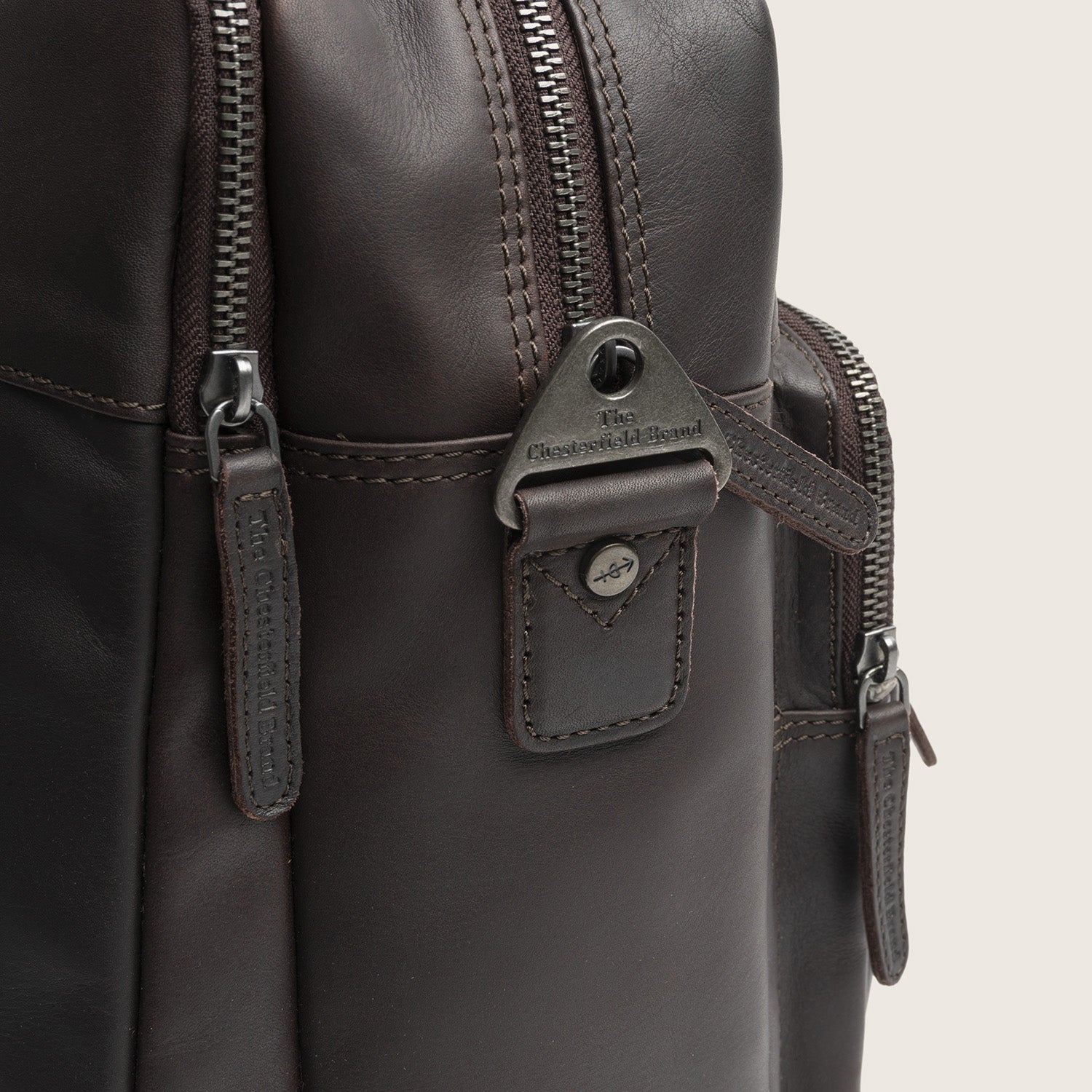 Leren Laptoptas Bruin Misha