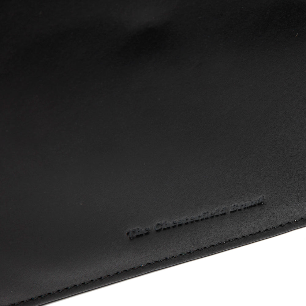 Leather Portfolio Black Moreton