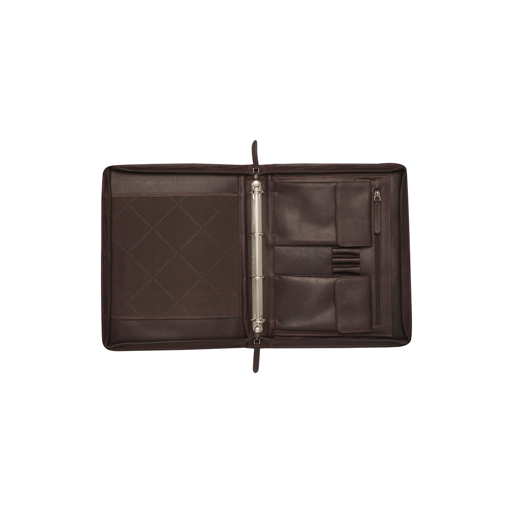Leather Portfolio Brown Moreton