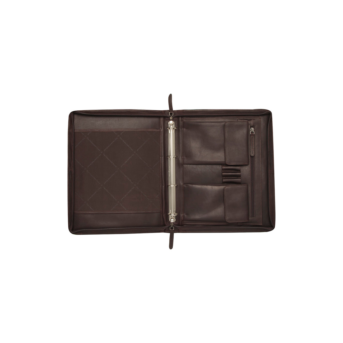 Leder Schreibmappe Braun Moreton