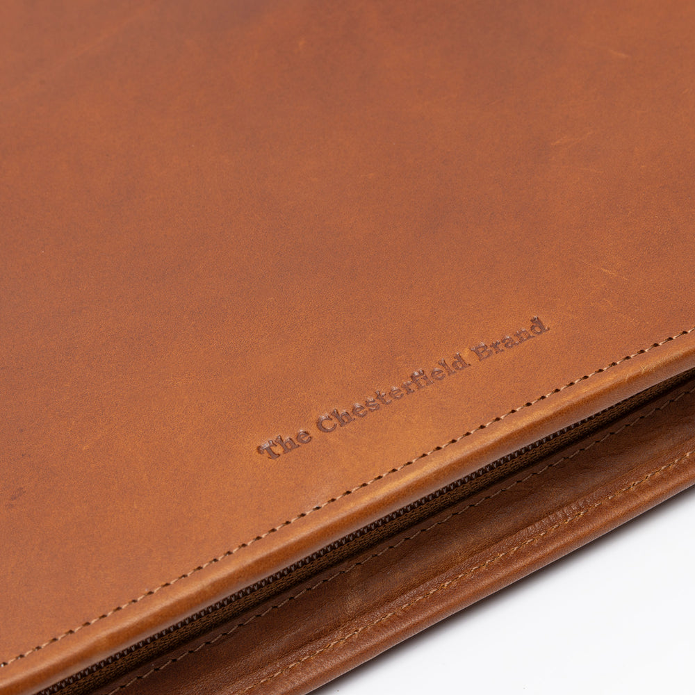 Leather Portfolio Cognac Moreton
