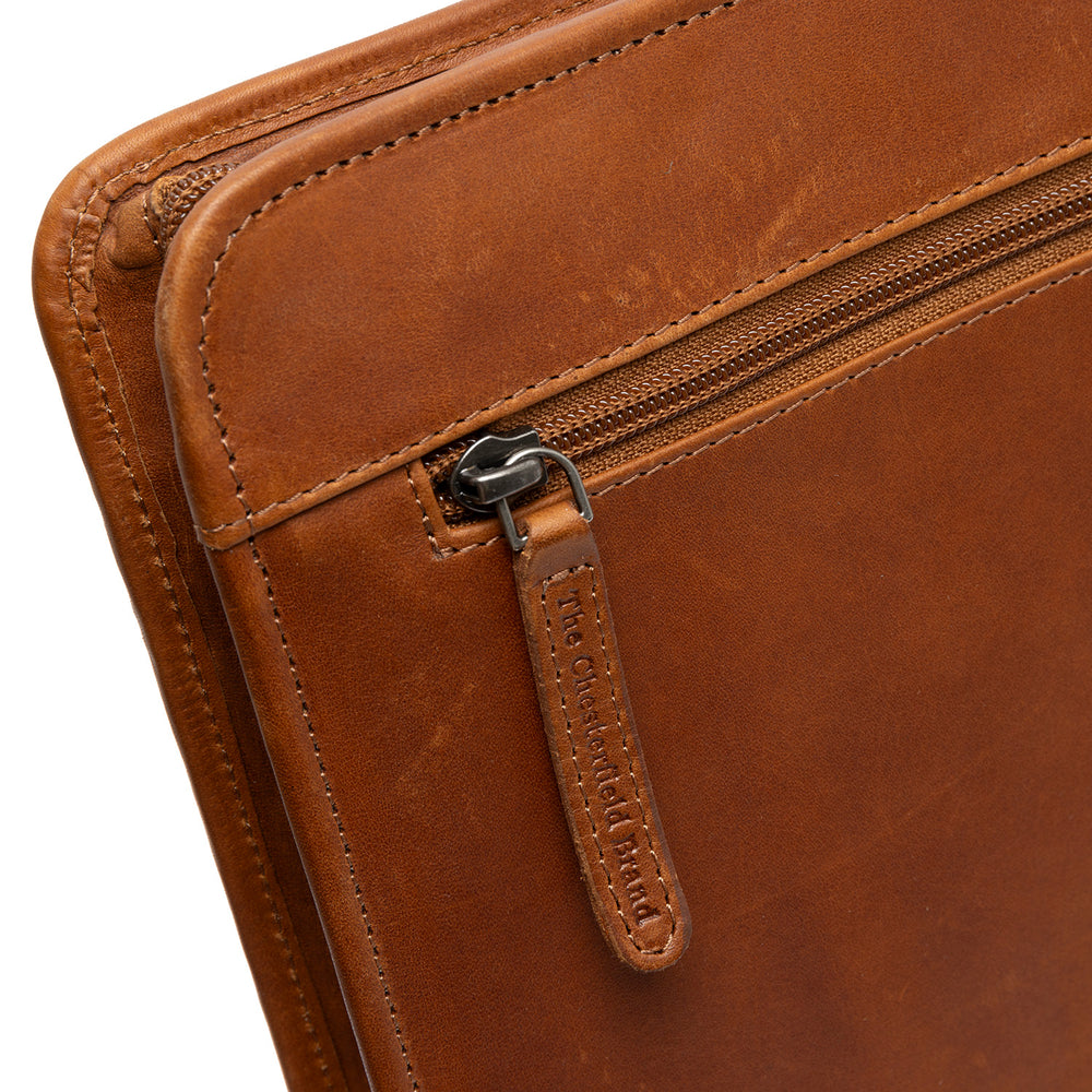 Leather Portfolio Cognac Moreton