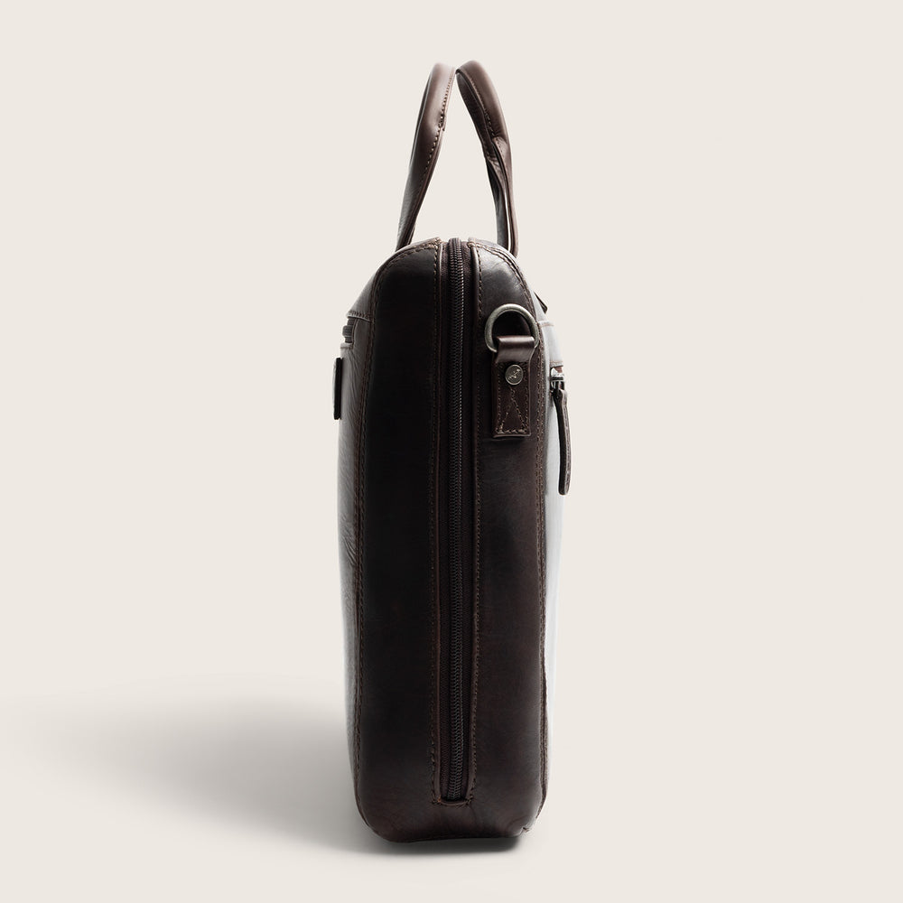 Leren Laptoptas Bruin Levanto
