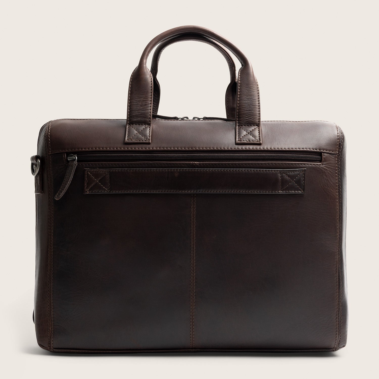 Sacoche Ordinateur en Cuir Marron Levanto