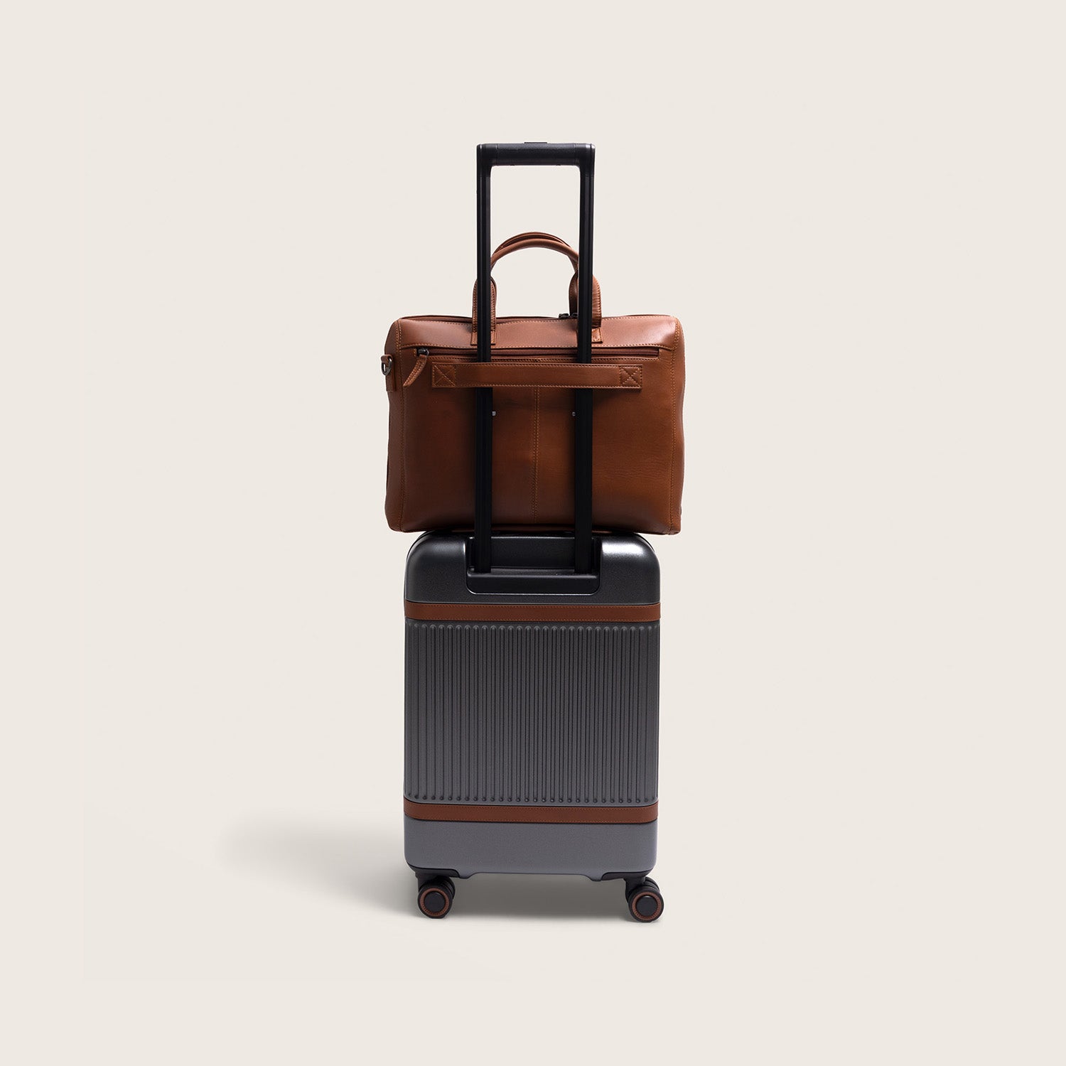 Leder Laptoptasche Cognac Levanto