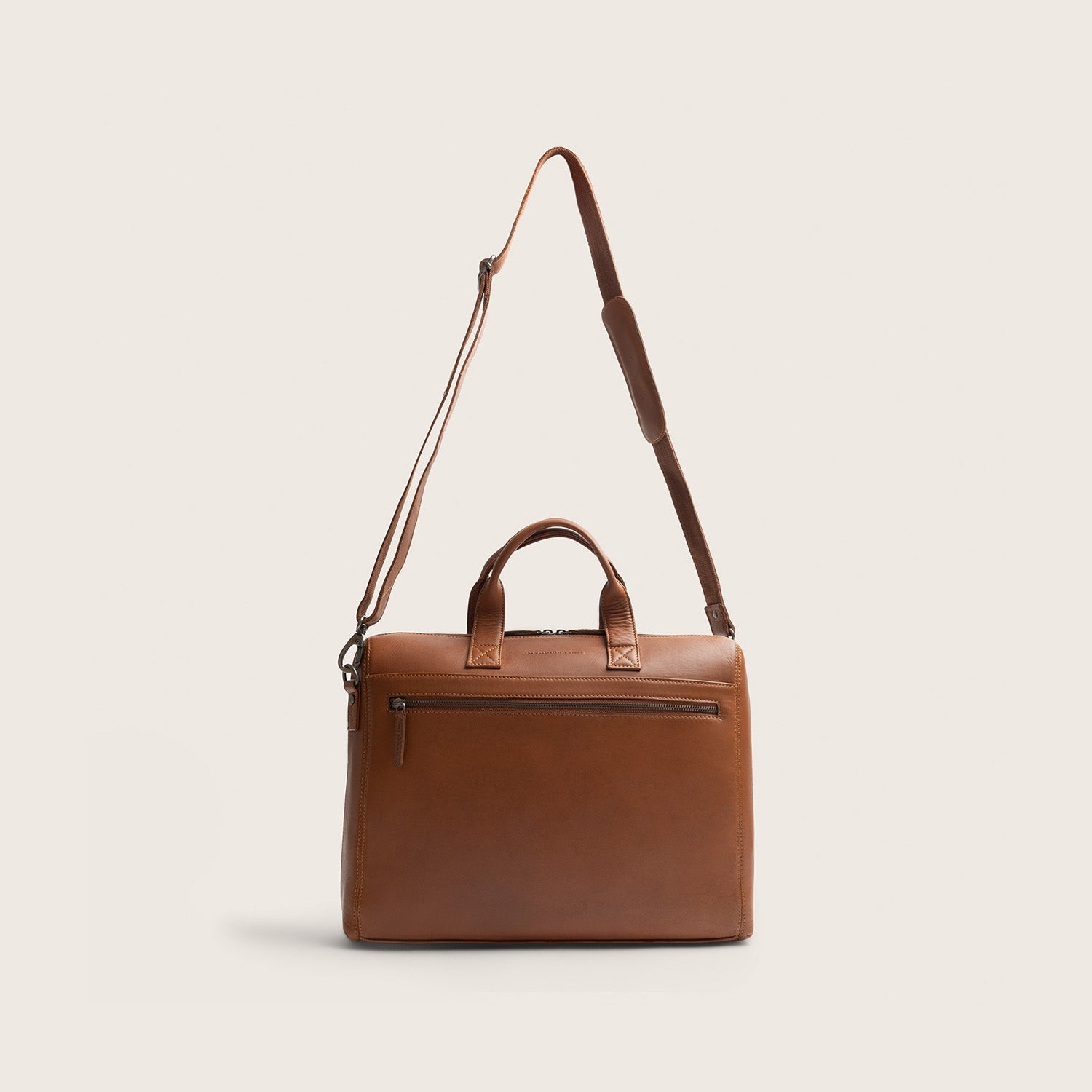 Leder Laptoptasche Cognac Levanto