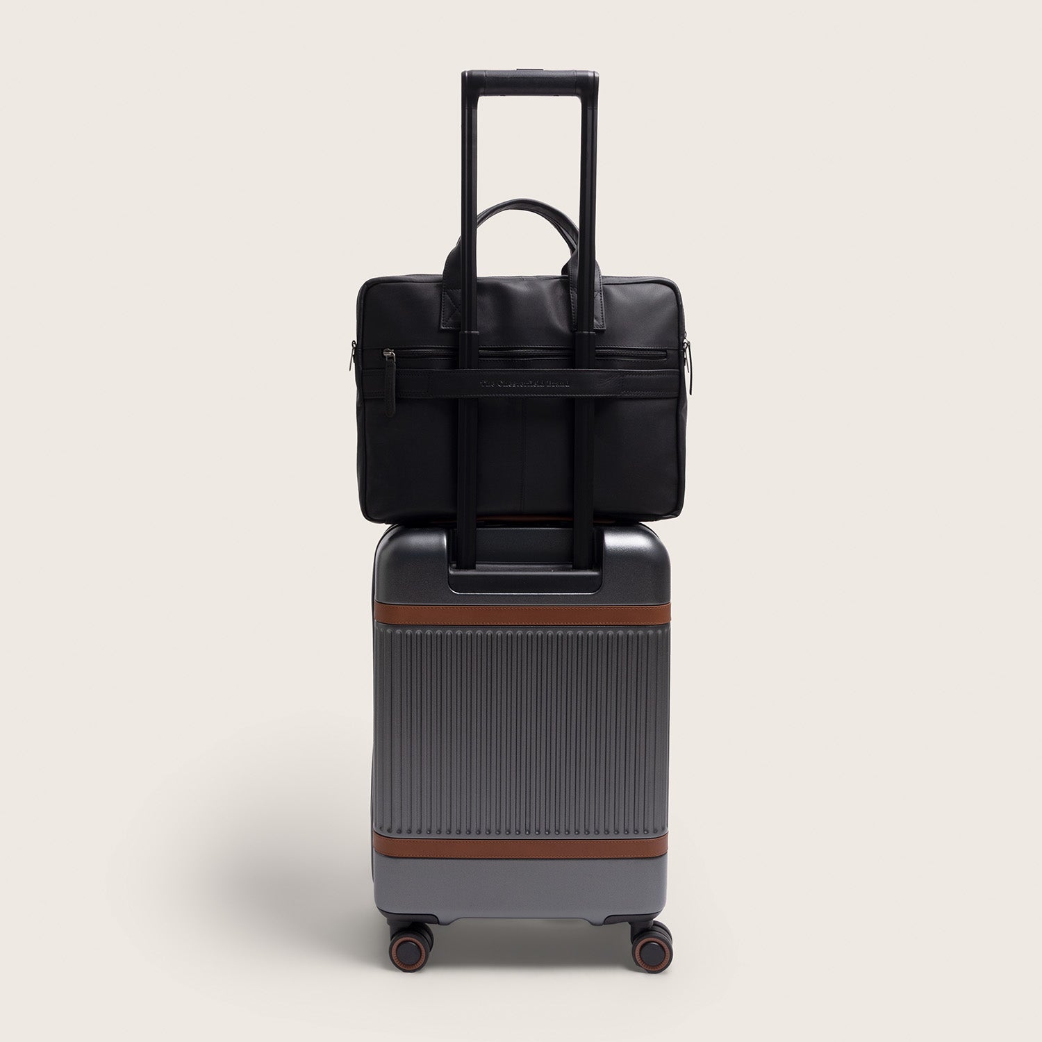 Leren Laptoptas Zwart Frazer