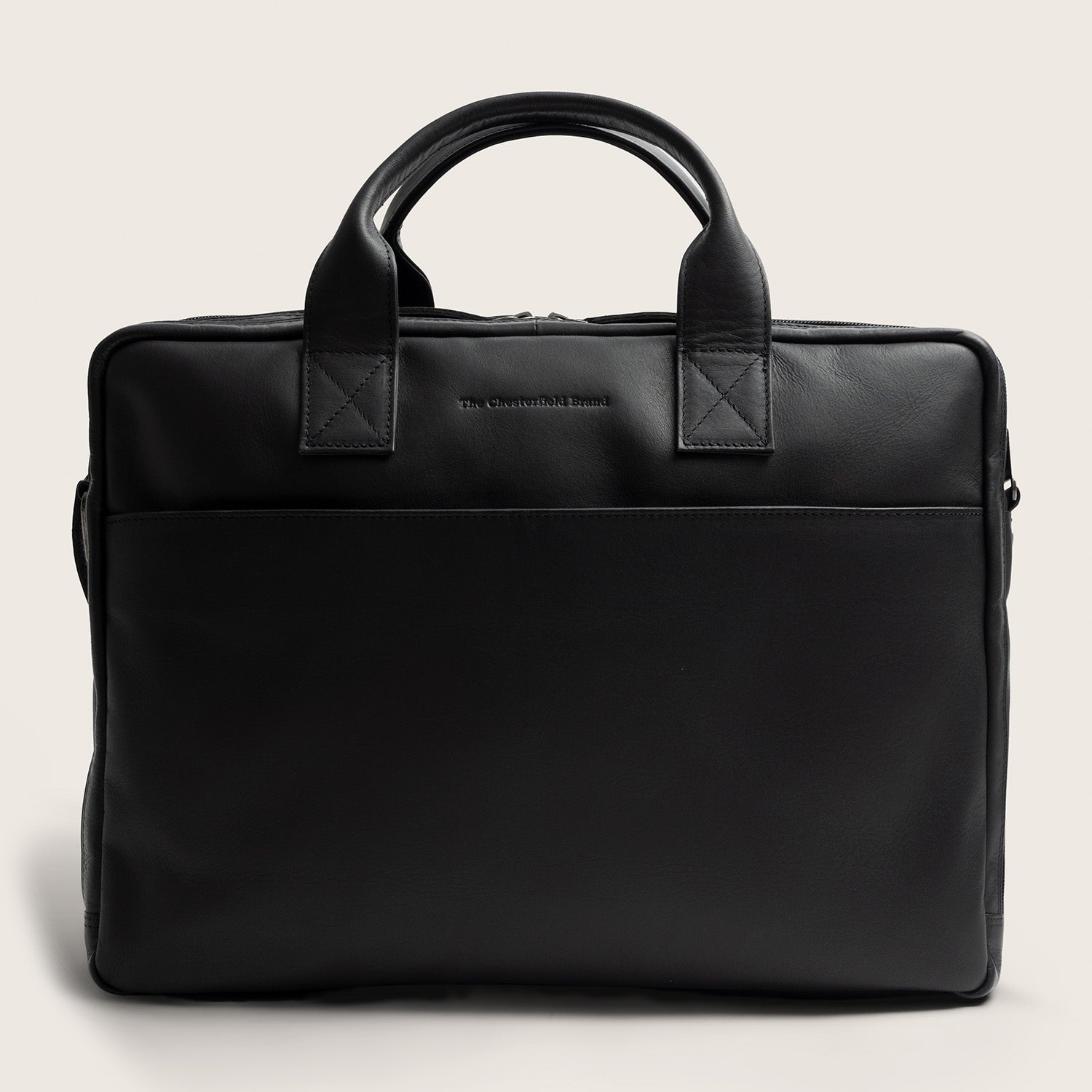 Leren Laptoptas Zwart Frazer