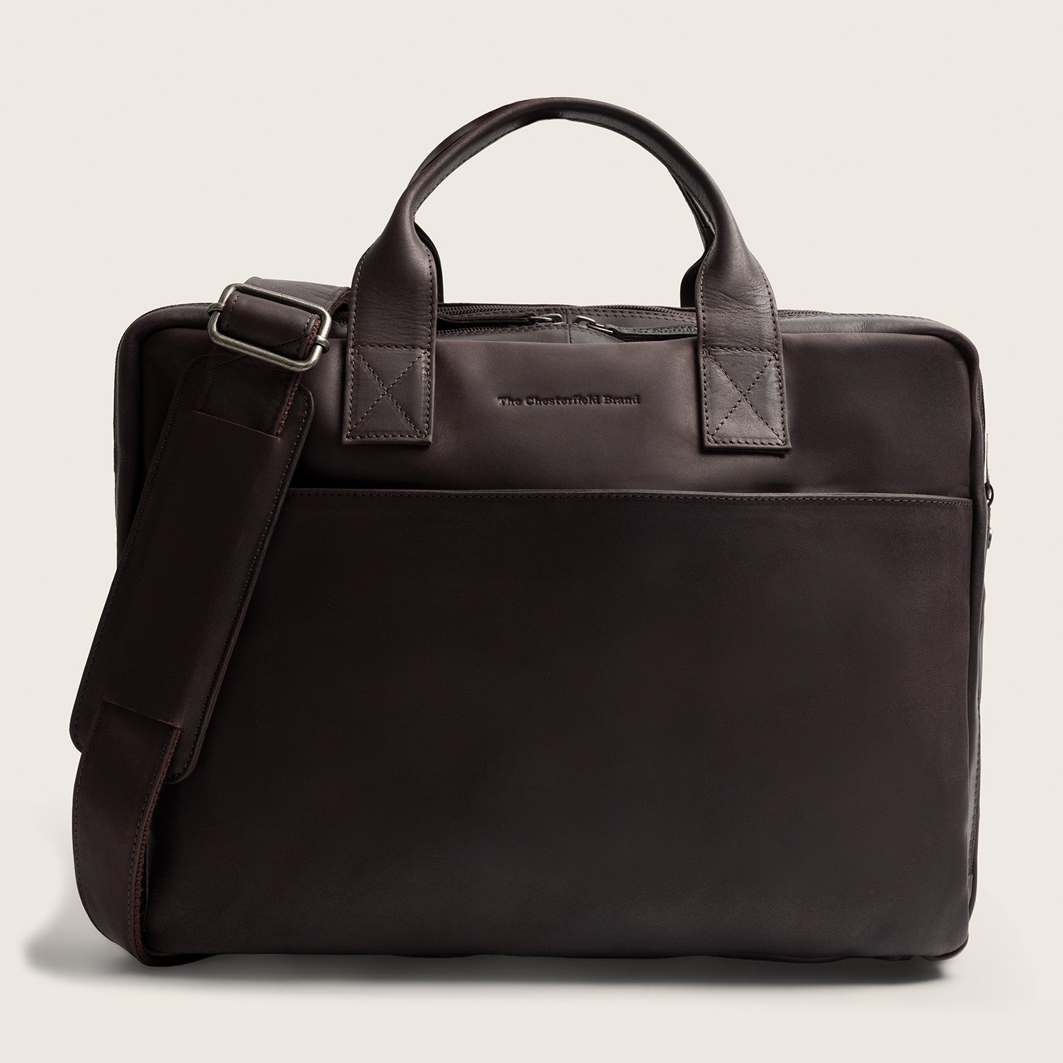 Leren Laptoptas Bruin Frazer