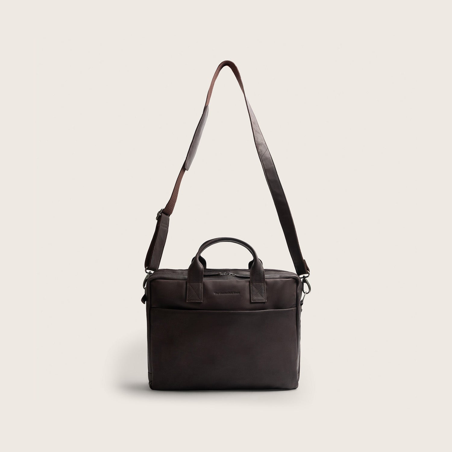 Leder Laptoptasche Braun Frazer