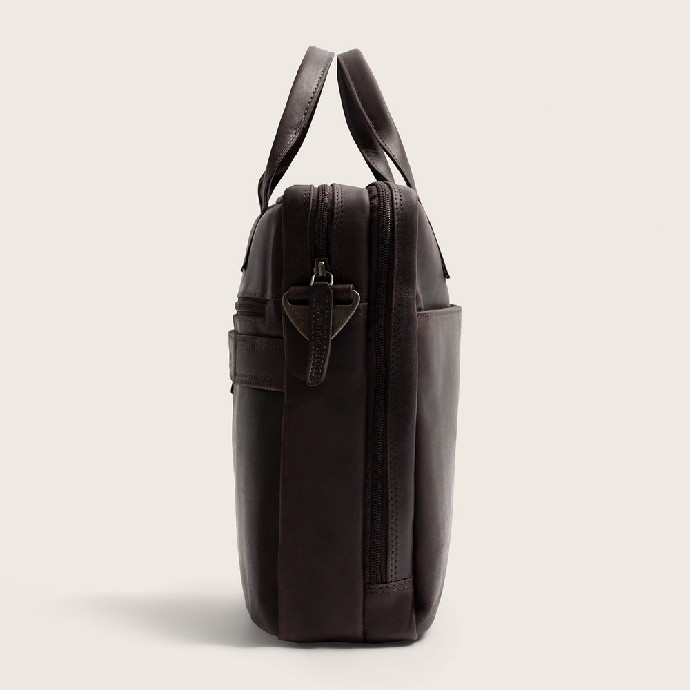 Leren Laptoptas Bruin Frazer