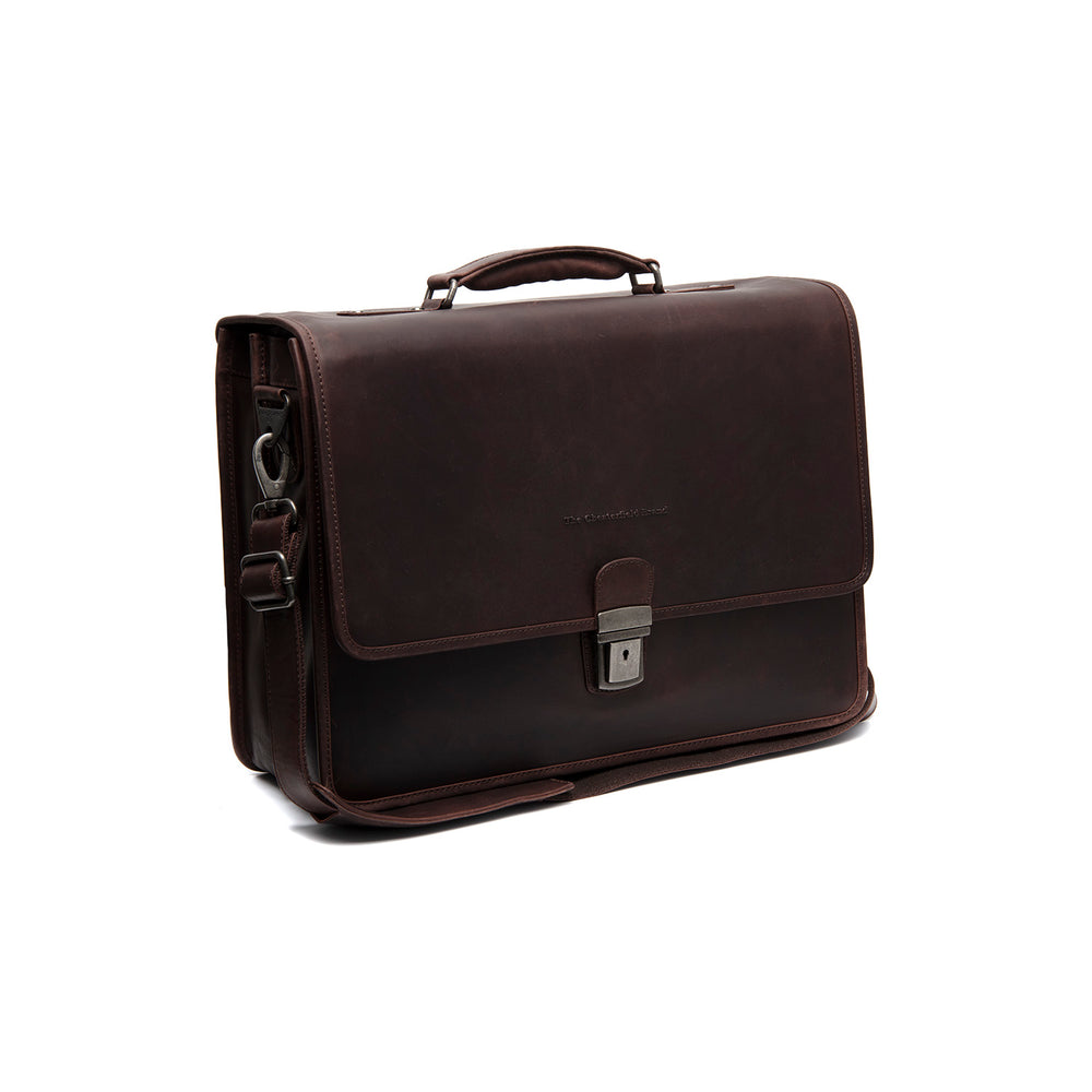 Leder Aktentasche Braun Glenwood