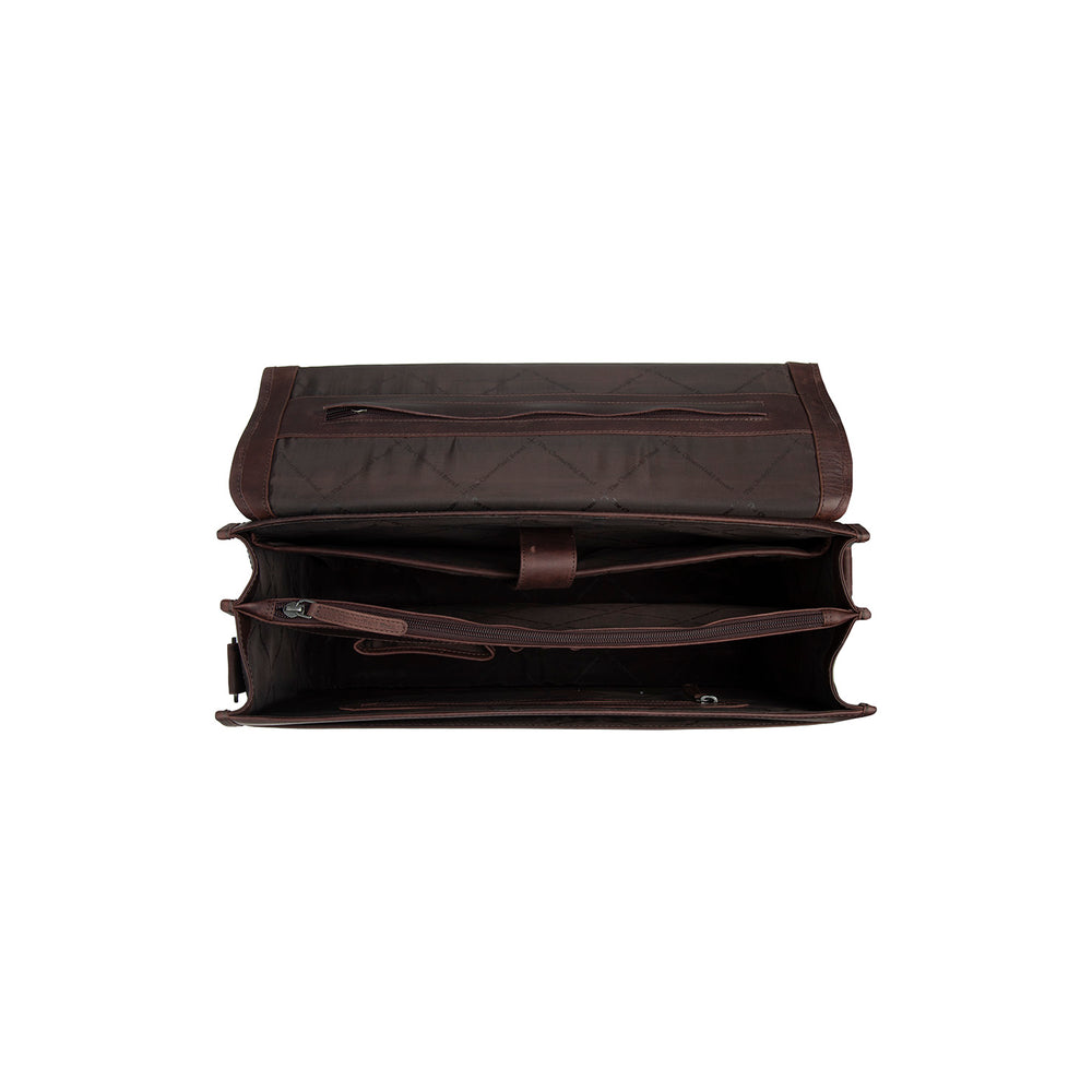 Leder Aktentasche Braun Glenwood