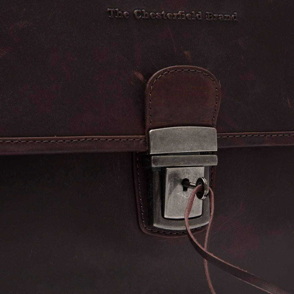 Leder Aktentasche Braun Glenwood