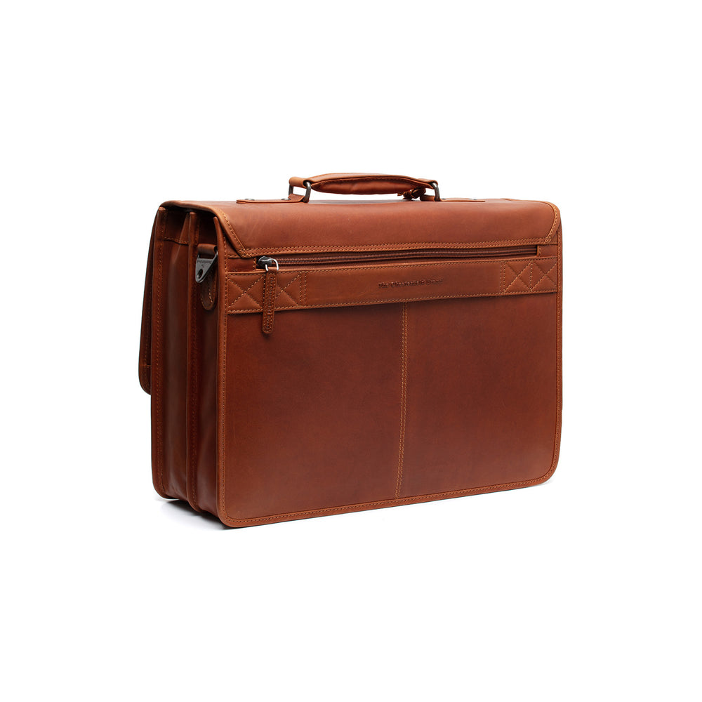 Leder Aktentasche Cognac Glenwood