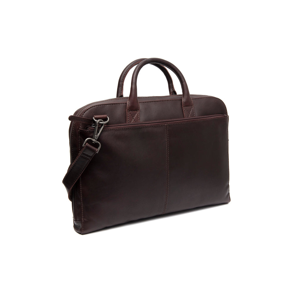 Leather Laptop Bag Brown Tilbury