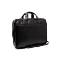 Sacoche Ordinateur en Cuir Noir Iseo