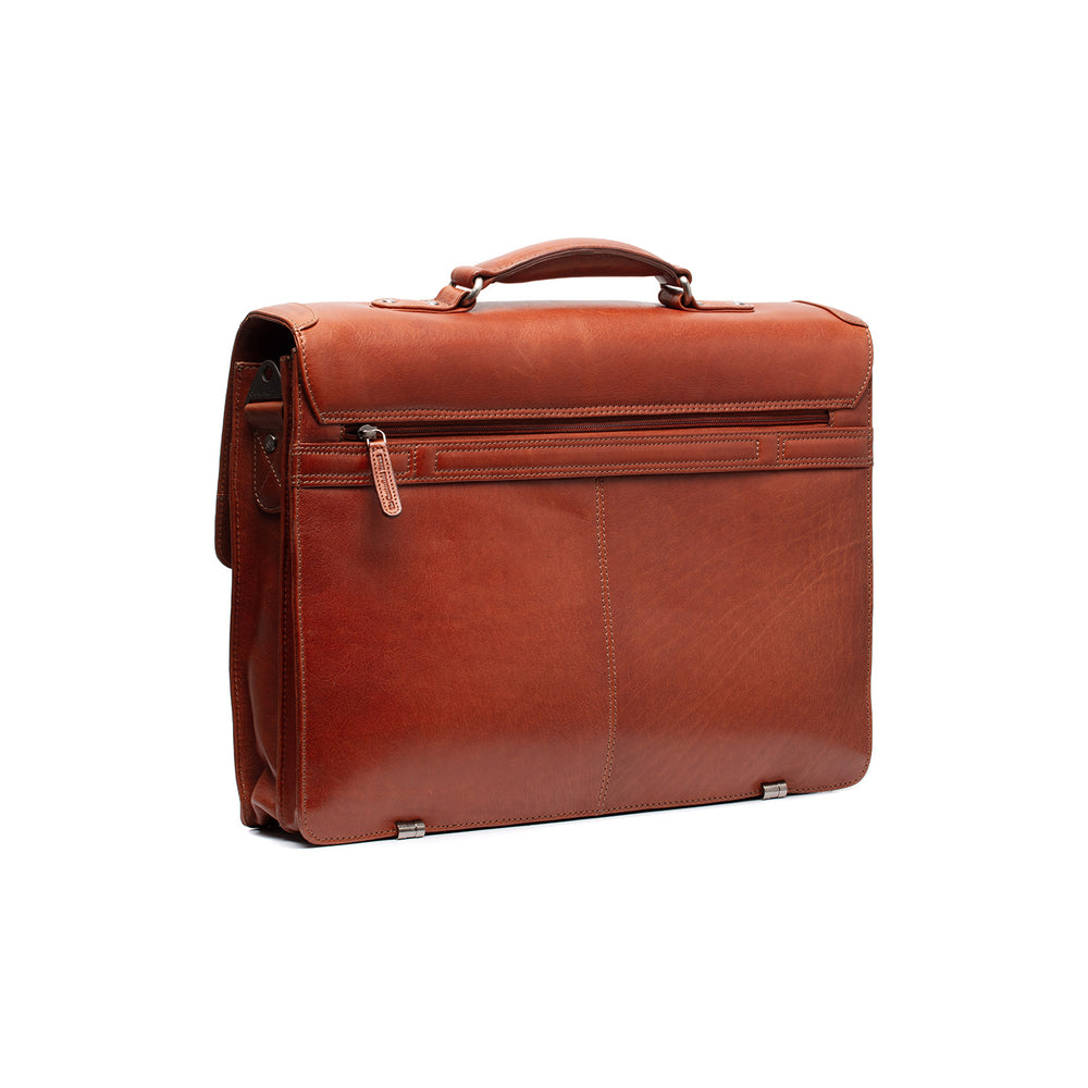 Leder Aktentasche Cognac Salvatore
