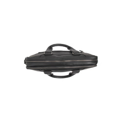 Leren Laptop Bag Zwart Montara