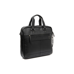 Leren Laptop Bag Zwart Montara