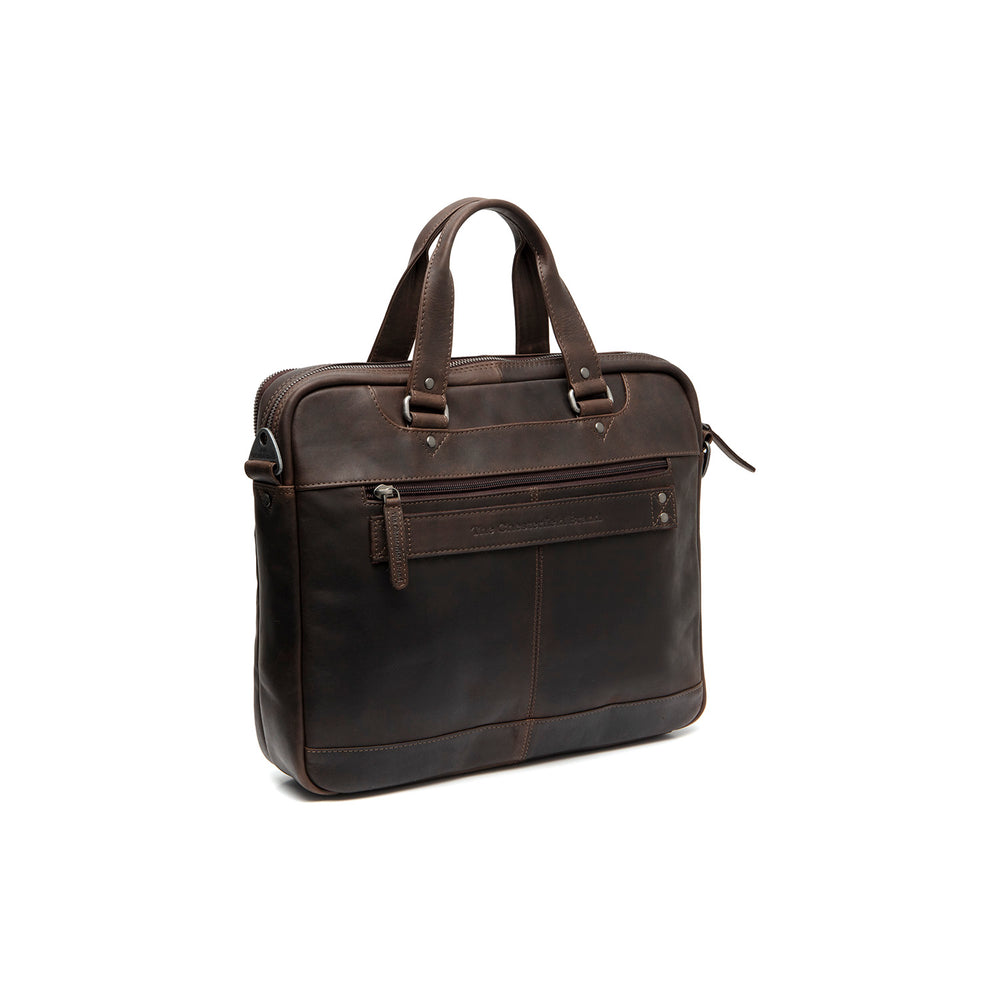 Leather Laptop Bag Brown Montara