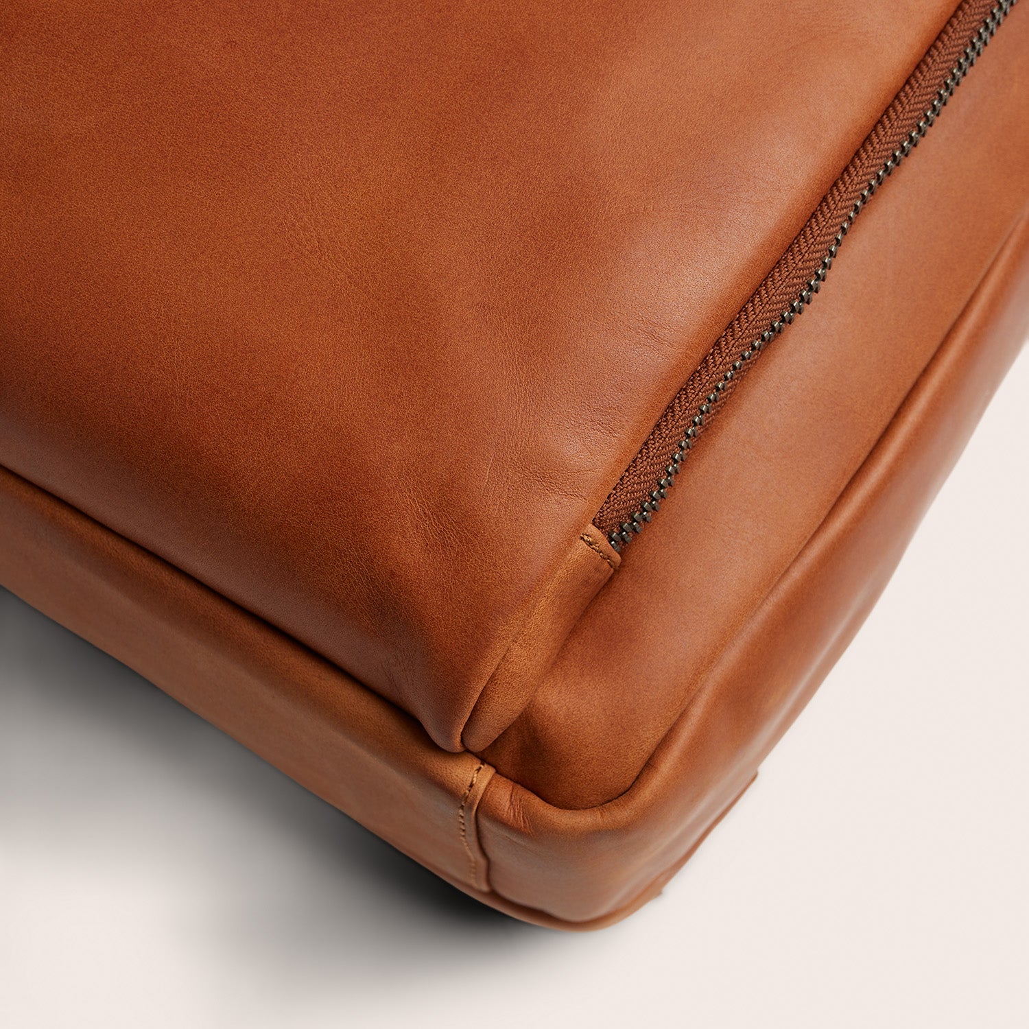 Leder Laptoptasche Cognac Tacama