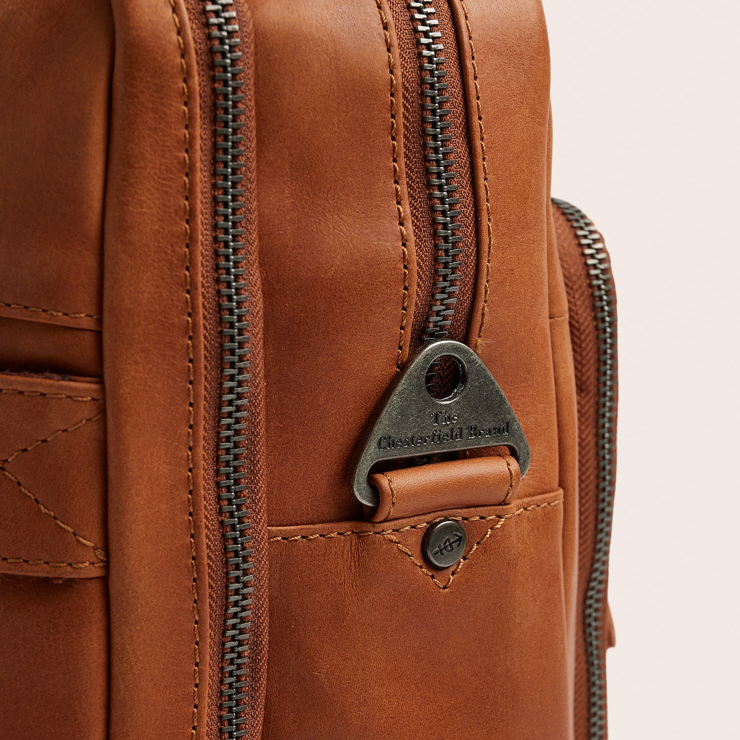 Leder Laptoptasche Cognac Tacama