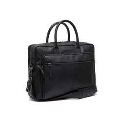 Leren Laptop Bag Zwart Tacama