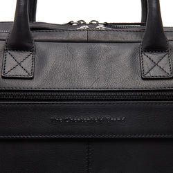 Leren Laptop Bag Zwart Tacama