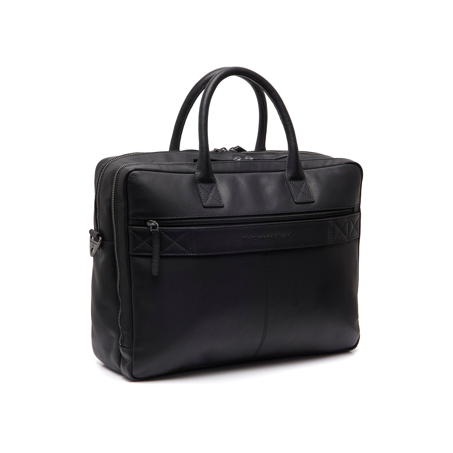 Leren Laptop Bag Zwart Tacama