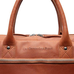 Leren Laptop Bag Cognac Tacama