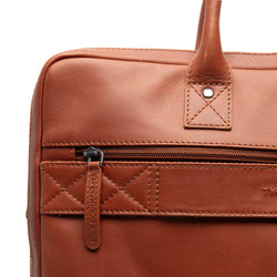 Leren Laptop Bag Cognac Tacama