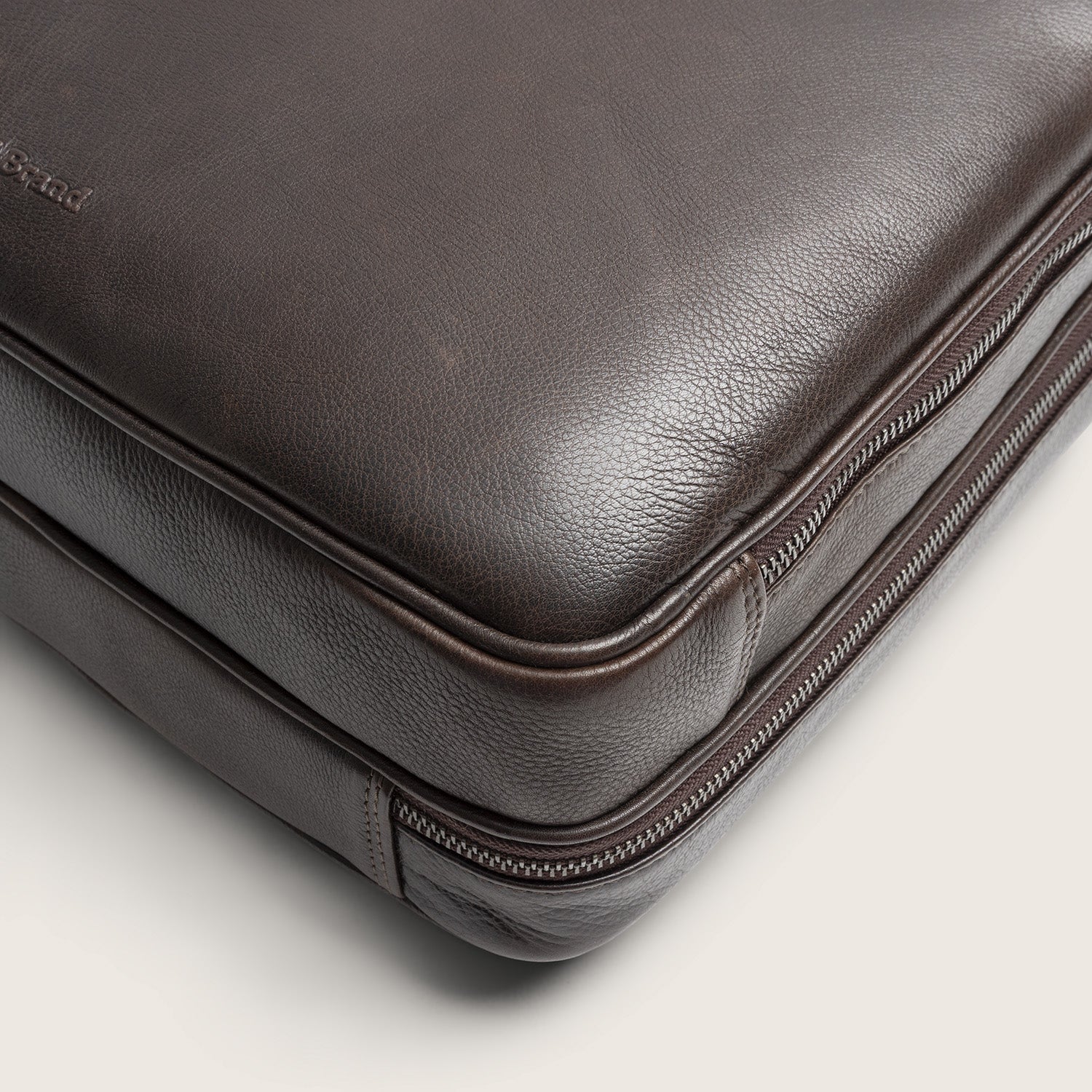 Sacoche Ordinateur en Cuir Marron Venturo