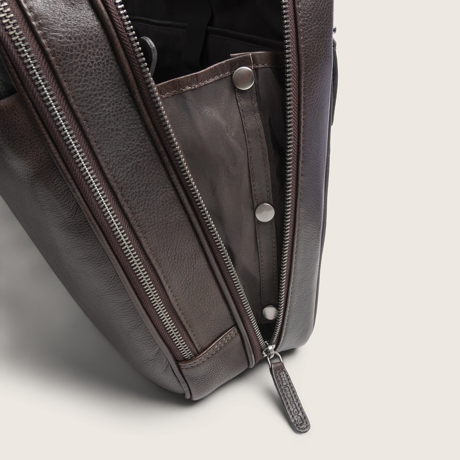Sacoche Ordinateur en Cuir Marron Venturo